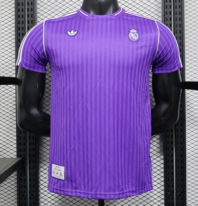 2526 player version RM purple Retro version soccer jersey